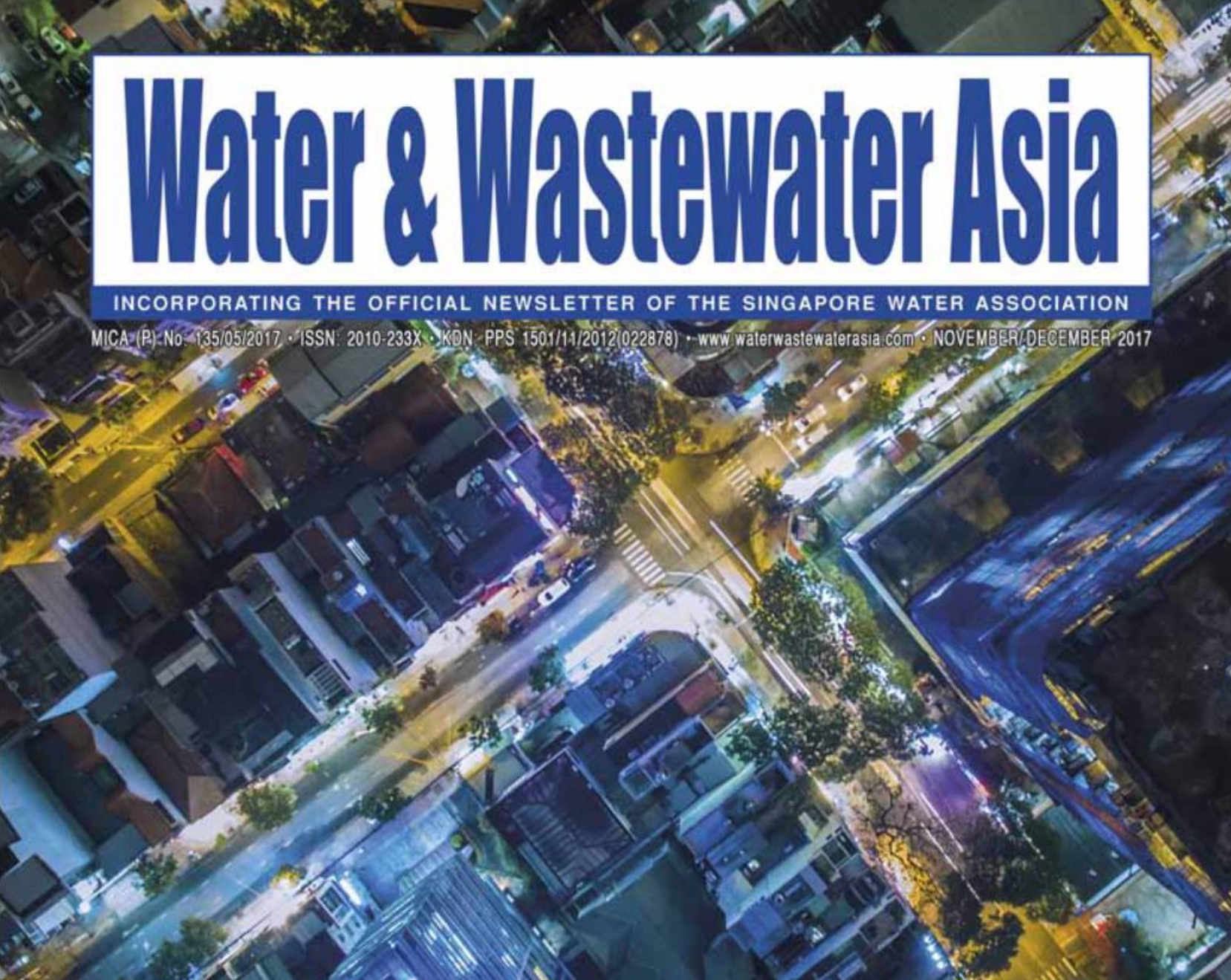 Water & Wastewater Asia features Drylet in Nov/Dec issue